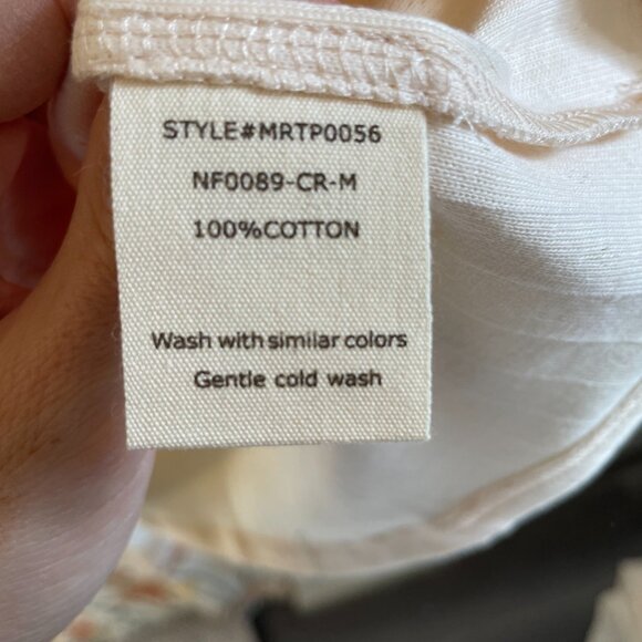 Neuflora Richland Tee NWT - Size M Blush color - Picture 5 of 5